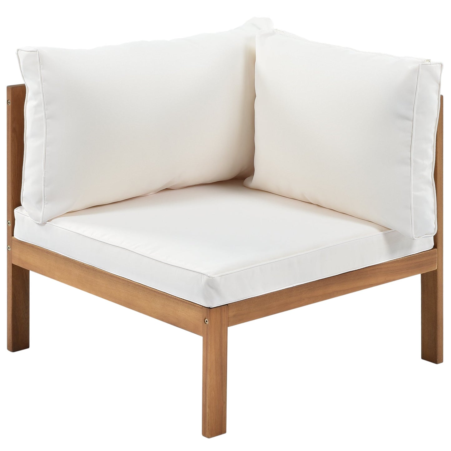 Acacia Wood Outdoor Sofa Set for 5