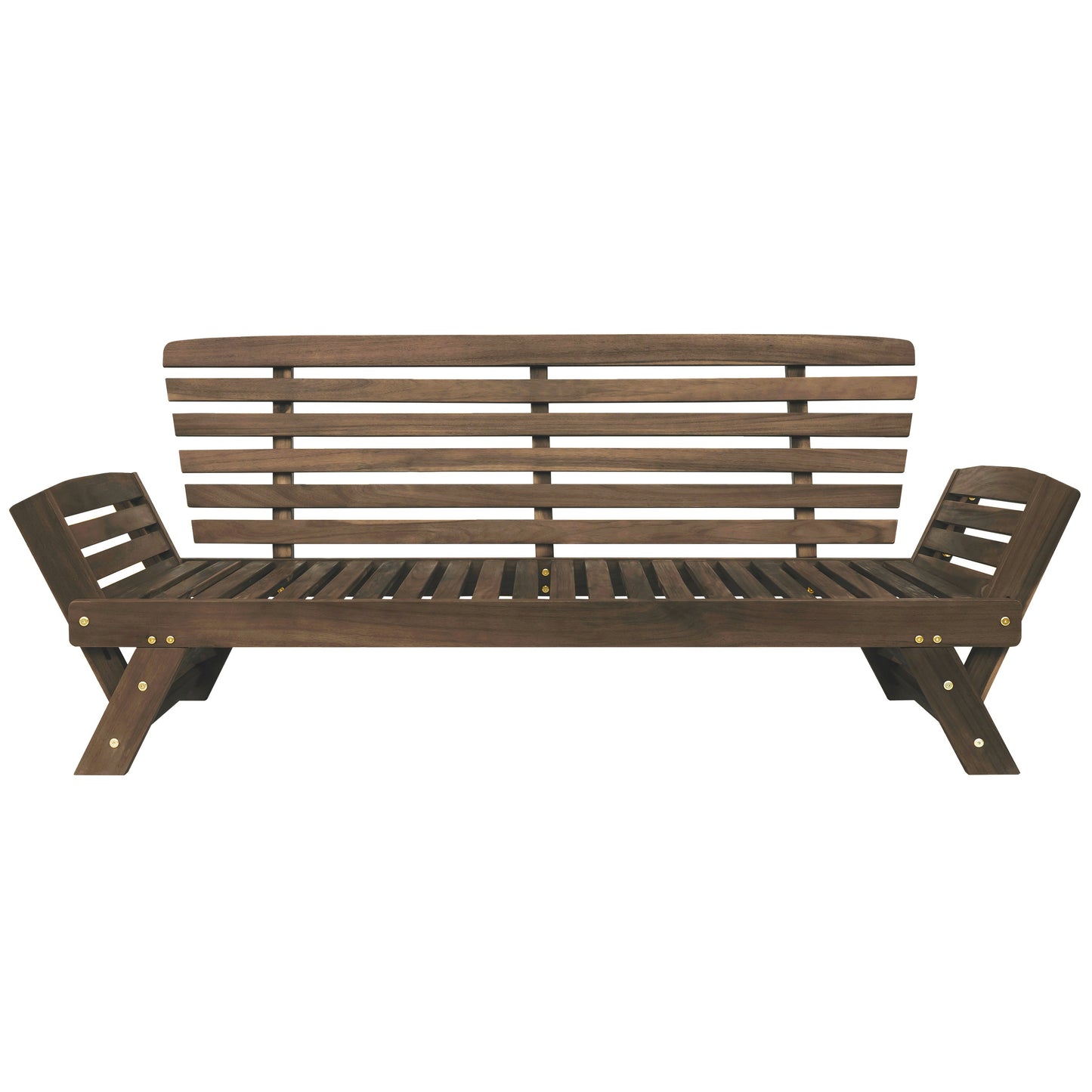 Acacia Wood Expandable Patio Daybed