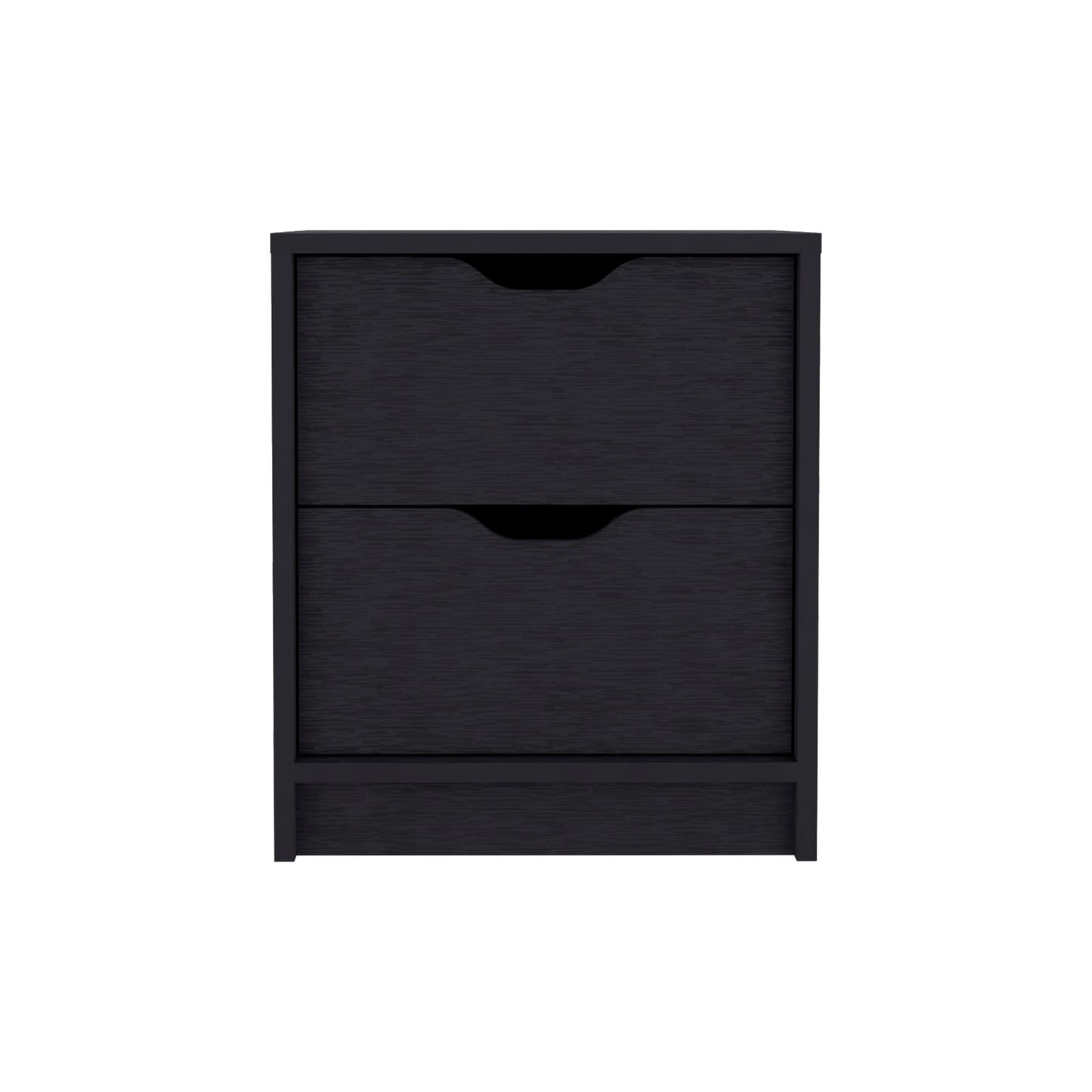 Raymer 2-Piece Bedroom Furniture Set - Black Dresser and Nightstand