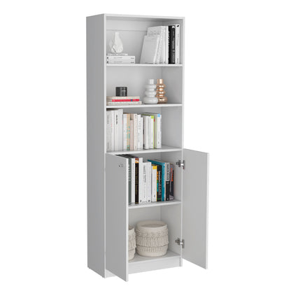 Simla 3-Piece White Bookcase Set