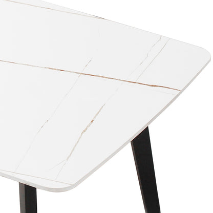 Elegant 70-Inch Porcelain Dining Table